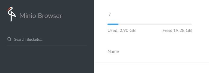 Minio Browser